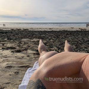 A dude playing on the playa