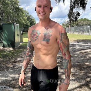 Solo male outdoors