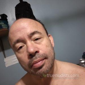 One guy having fun at home